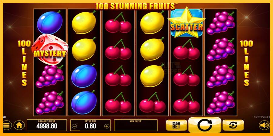 100 Stunning Fruits machine à sous pour de largent, image 2