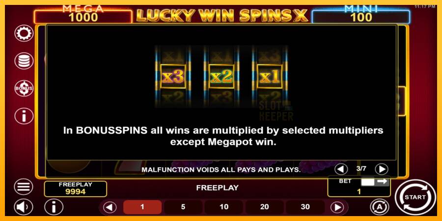 Lucky Win Spins X machine à sous pour de largent, image 6