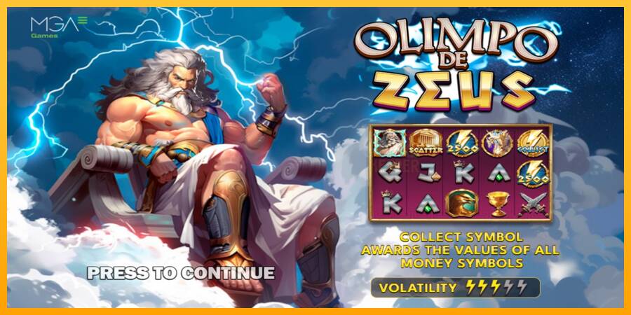 Olimpo de Zeus machine à sous pour de largent, image 1