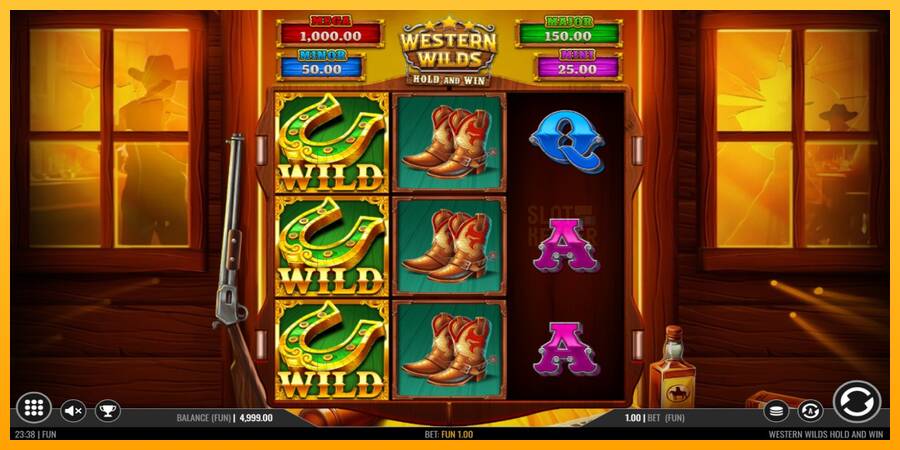 Western Wilds Hold and Win machine à sous pour de largent, image 2