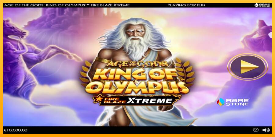 Age of the Gods: King of Olympus Fire Blaze Xtreme machine à sous pour de largent, image 1