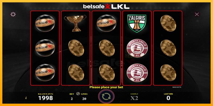 Betsafe LKL machine à sous pour de largent, image 1