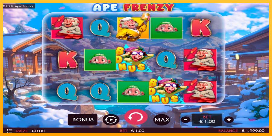 Ape Frenzy machine à sous pour de largent, image 2