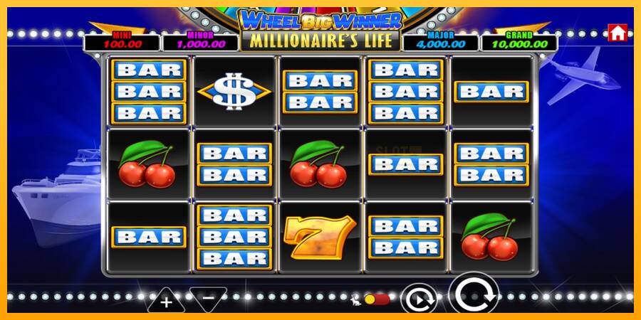 Wheel Big Winner Millionaires Life machine à sous pour de largent, image 1