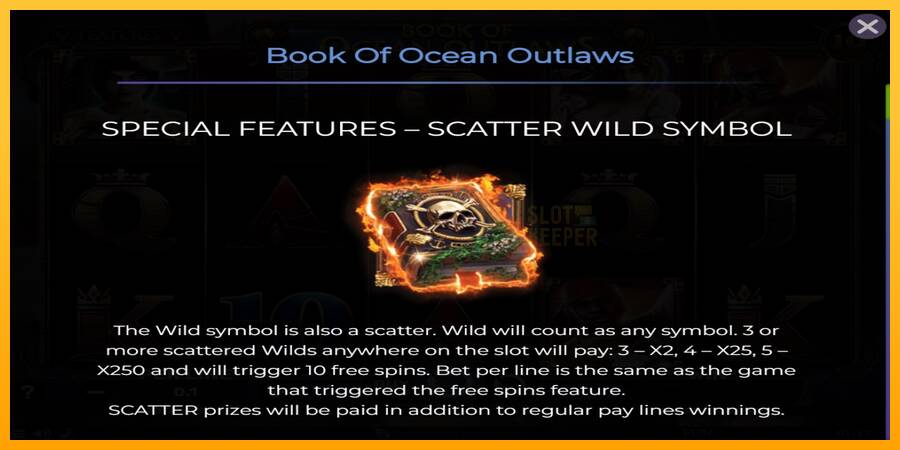 Book of Ocean Outlaws machine à sous pour de largent, image 4