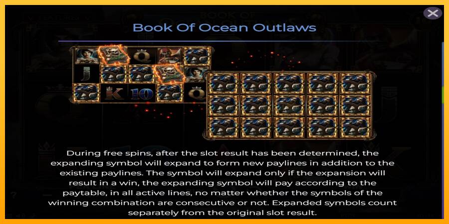 Book of Ocean Outlaws machine à sous pour de largent, image 5