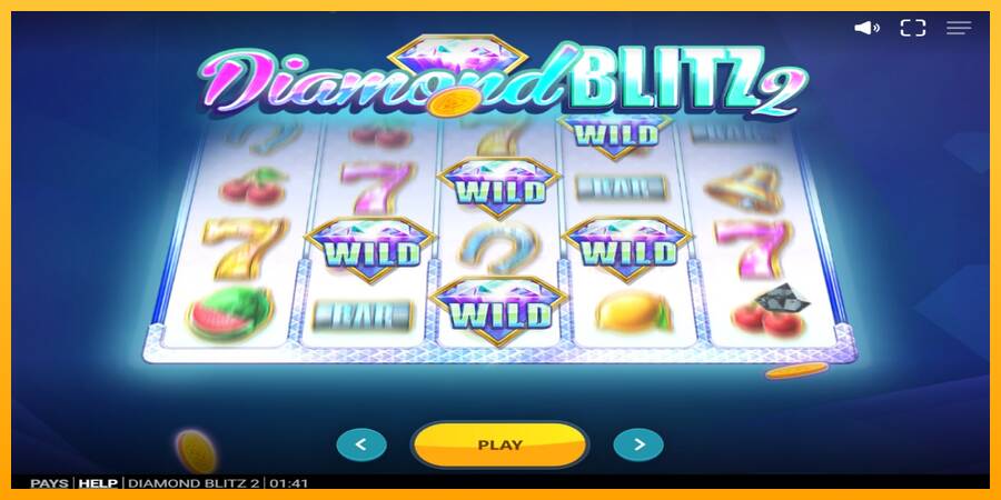 Diamond Blitz 2 machine à sous pour de largent, image 1