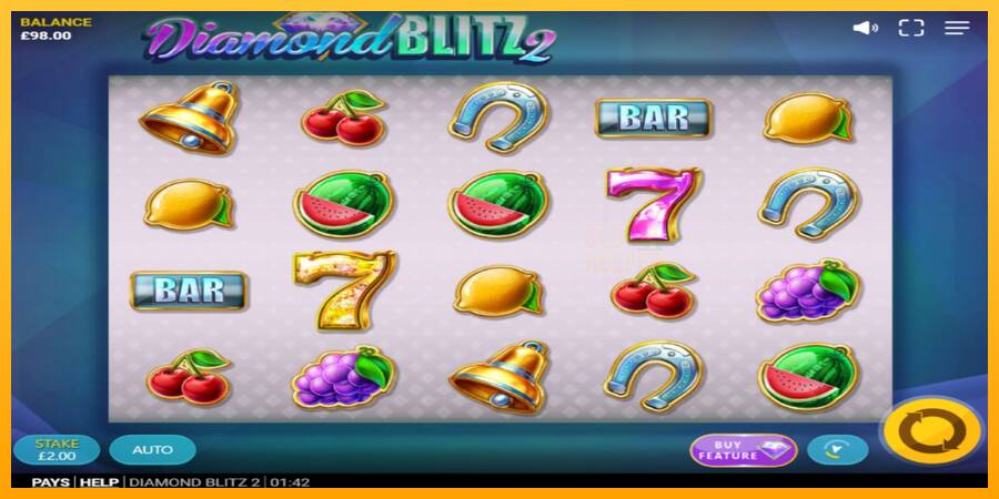 Diamond Blitz 2 machine à sous pour de largent, image 2