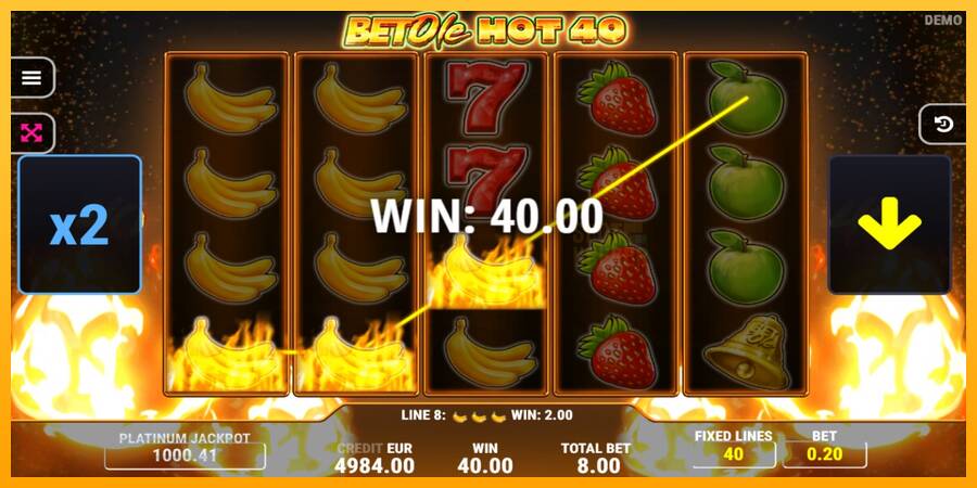 Bet Ole Hot 40 machine à sous pour de largent, image 3