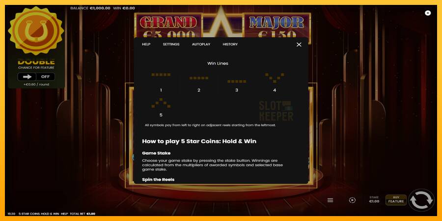 5 Star Coins: Hold & Win machine à sous pour de largent, image 7