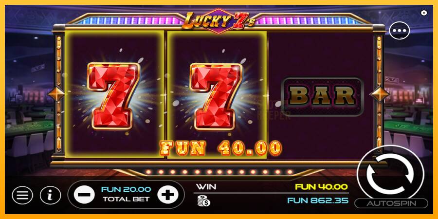 Lucky 7s machine à sous pour de largent, image 3