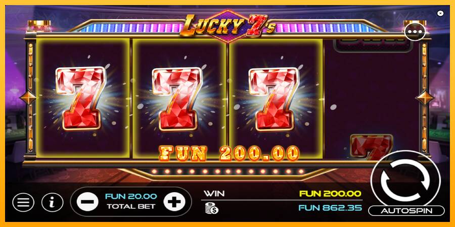 Lucky 7s machine à sous pour de largent, image 4