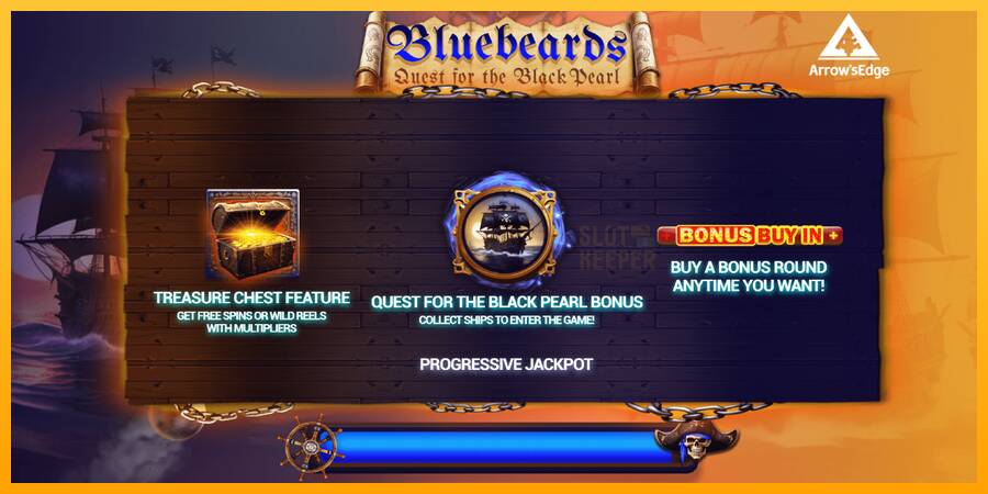 Bluebeard Quest for the Black Pearl machine à sous pour de largent, image 1