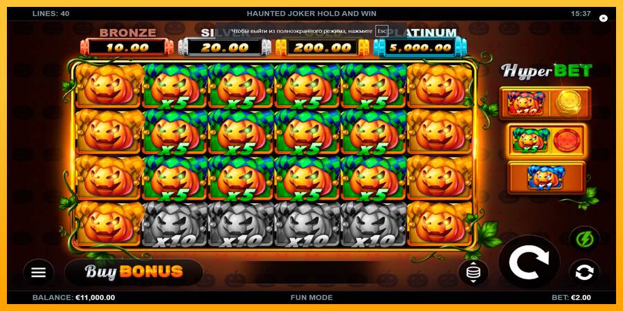 Haunted Joker Hold and Win machine à sous pour de largent, image 1