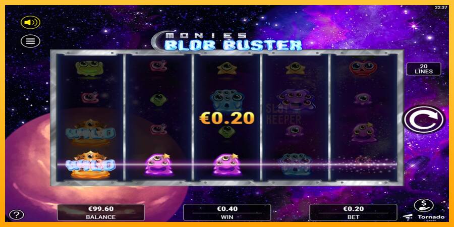 Monies Blob Buster machine à sous pour de largent, image 3