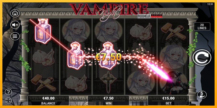 Vampire Night machine à sous pour de largent, image 4