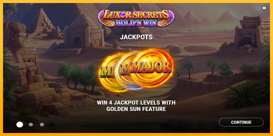 Luxor Secrets Holdn Win machine à sous pour de largent, image 1