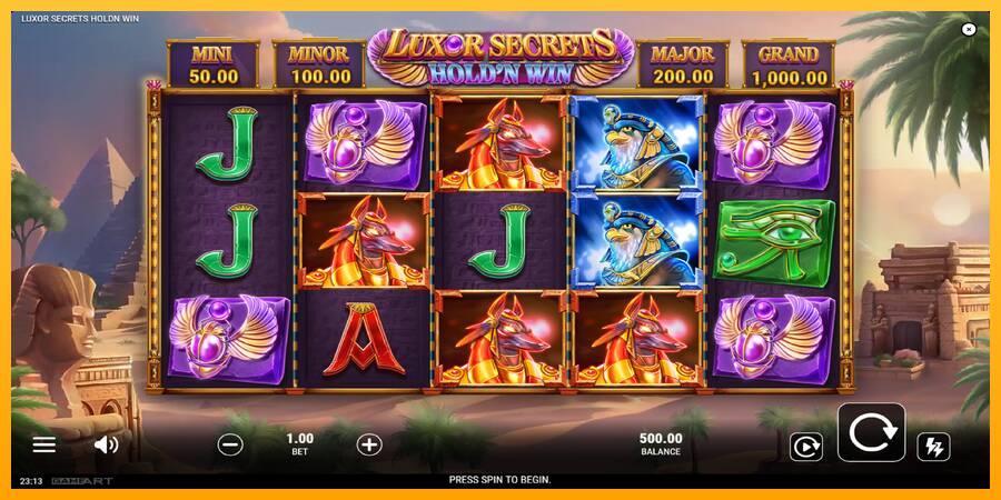 Luxor Secrets Holdn Win machine à sous pour de largent, image 2