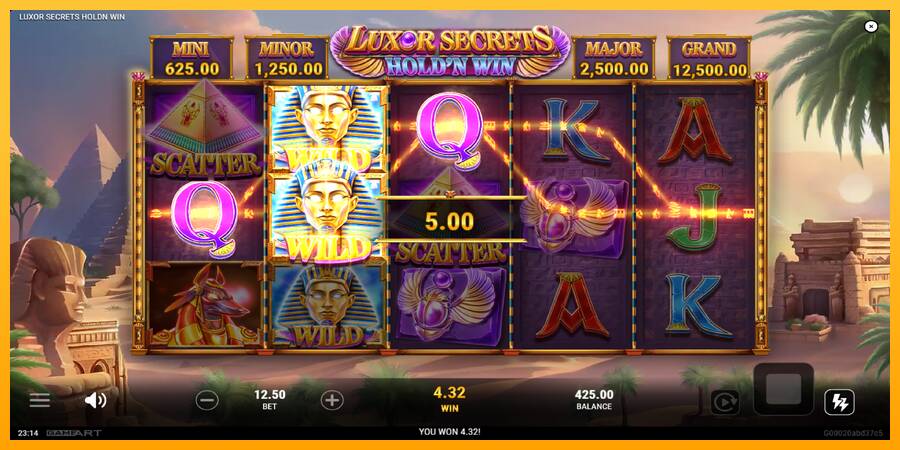 Luxor Secrets Holdn Win machine à sous pour de largent, image 3