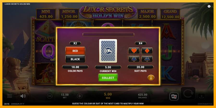 Luxor Secrets Holdn Win machine à sous pour de largent, image 4