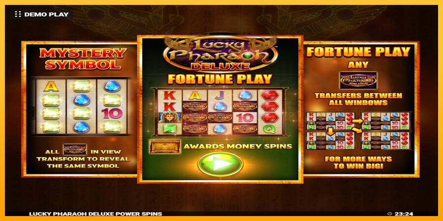 Lucky Pharaoh Deluxe Fortune Play machine à sous pour de largent, image 1