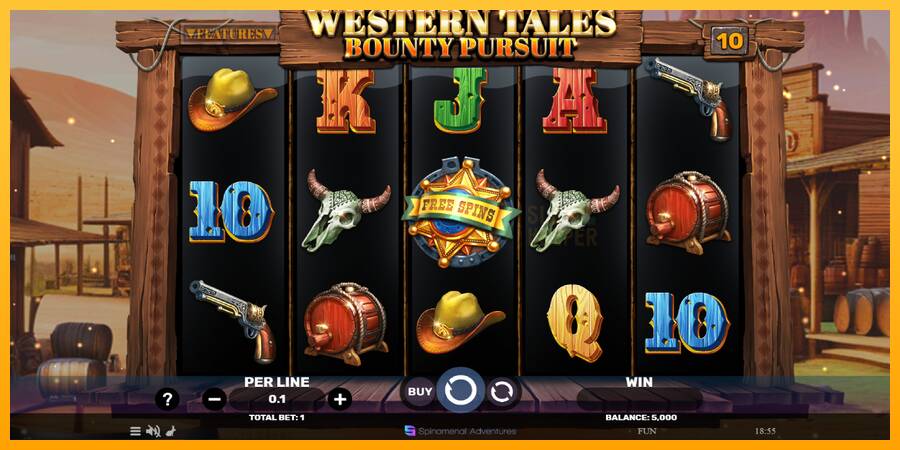 Western Tales - Bounty Pursuit machine à sous pour de largent, image 2