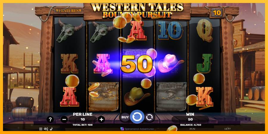 Western Tales - Bounty Pursuit machine à sous pour de largent, image 3