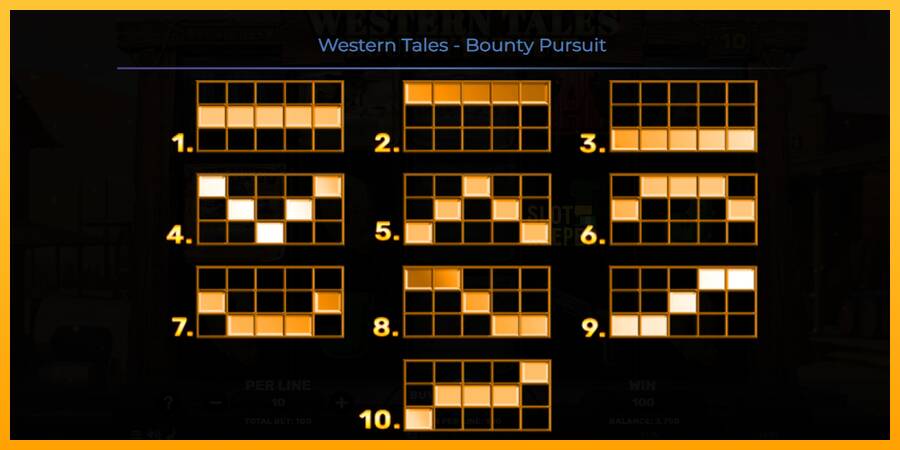 Western Tales - Bounty Pursuit machine à sous pour de largent, image 7