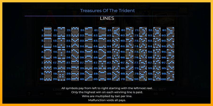 Treasures of the Trident machine à sous pour de largent, image 7