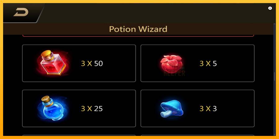 Potion Wizard machine à sous pour de largent, image 6