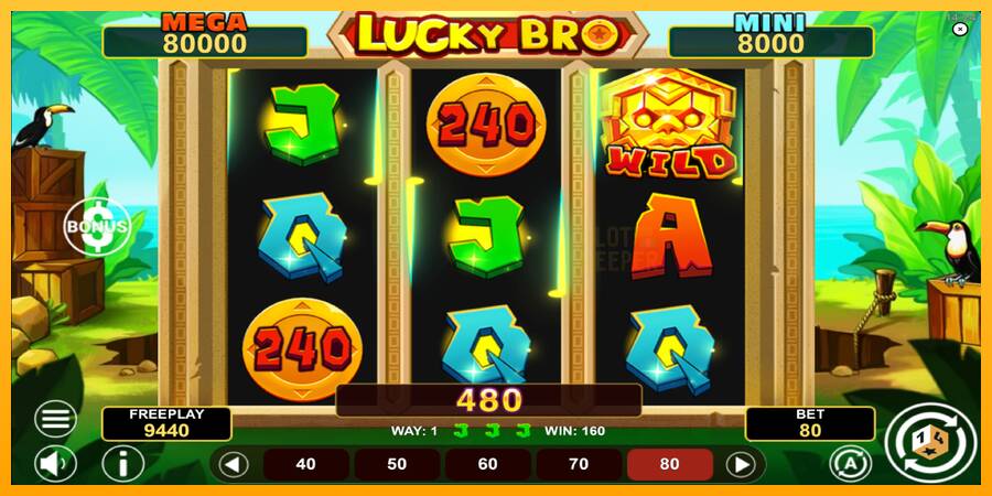 Lucky Bro Hold & Win machine à sous pour de largent, image 3