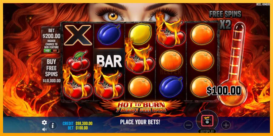 Hot to Burn - 7 Deadly Free Spins machine à sous pour de largent, image 4