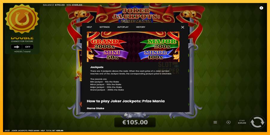 Joker Jackpots: Prize Mania machine à sous pour de largent, image 7