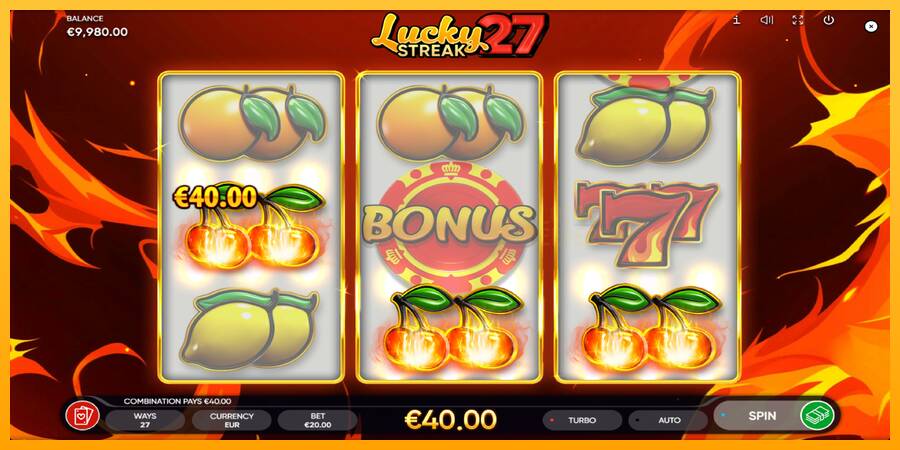 Lucky Streak 27 machine à sous pour de largent, image 4