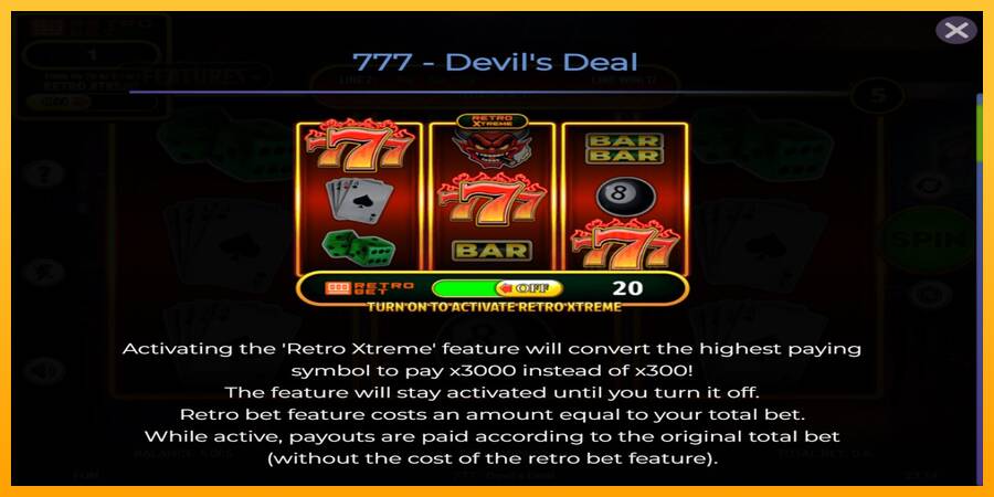 777 Devils Deal machine à sous pour de largent, image 4