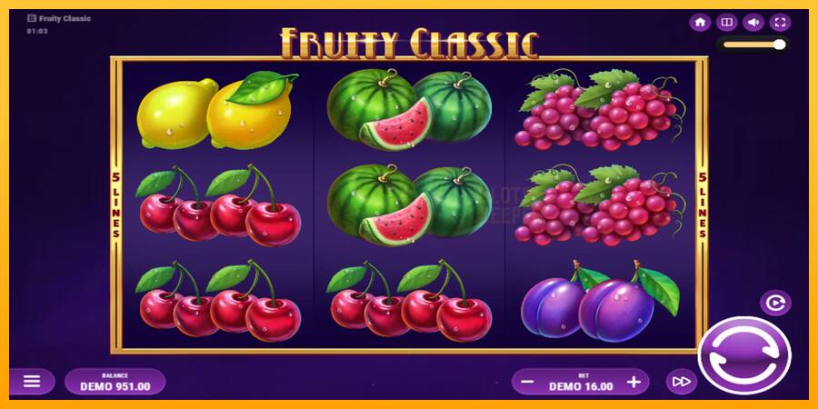 Fruity Classic machine à sous pour de largent, image 1