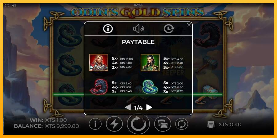 Odins Gold Spins machine à sous pour de largent, image 4