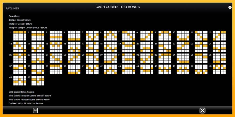 Cash Cubes: Trio Bonus machine à sous pour de largent, image 6