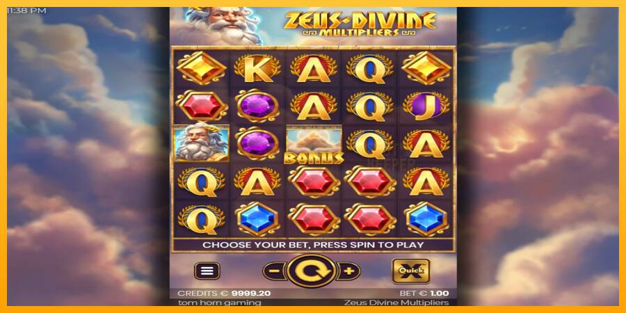 Zeus Divine Multipliers machine à sous pour de largent, image 2