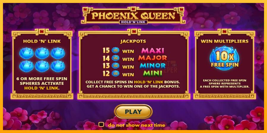 Phoenix Queen Hold N Link machine à sous pour de largent, image 1