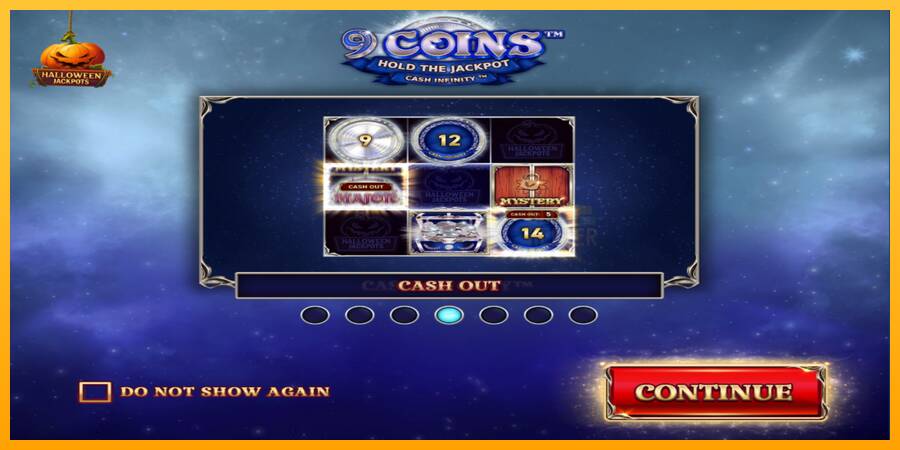 9 Coins Grand Platinum Edition Halloween Jackpot machine à sous pour de largent, image 1