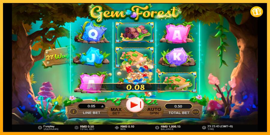 Gem Forest machine à sous pour de largent, image 4