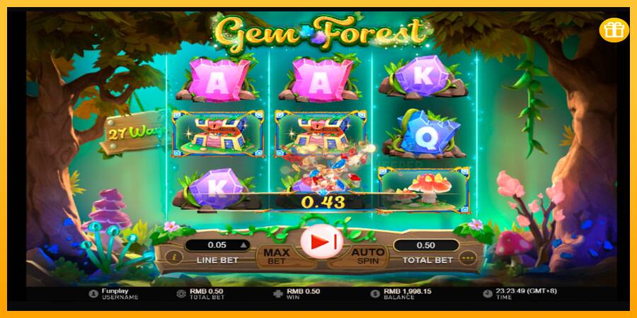 Gem Forest machine à sous pour de largent, image 5