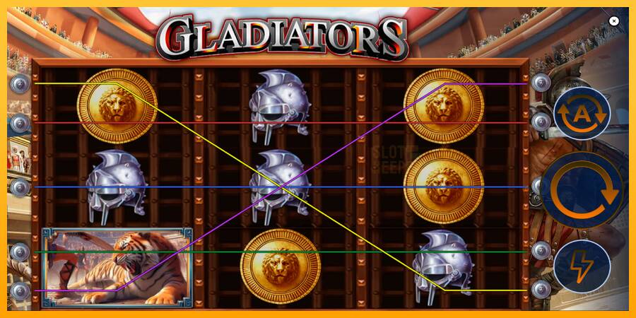 Gladiators machine à sous pour de largent, image 2