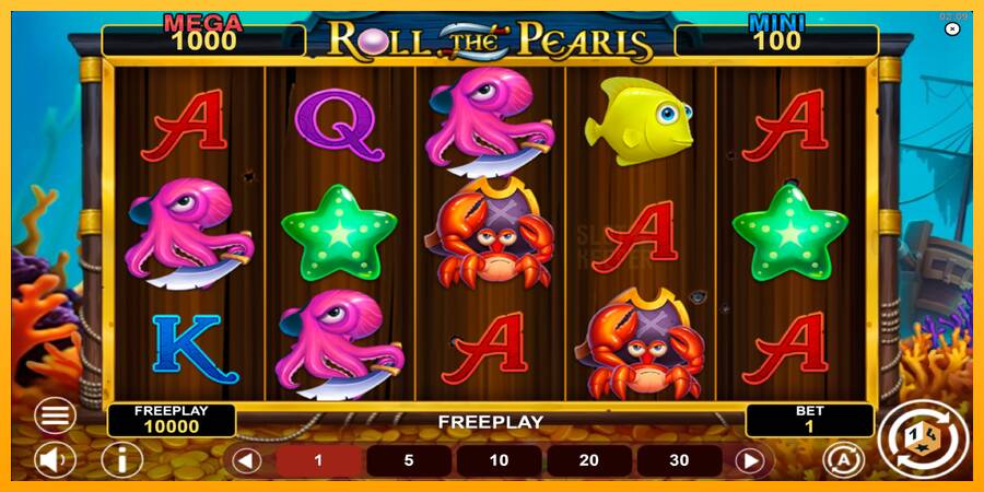 Roll The Pearls Hold & Win machine à sous pour de largent, image 2