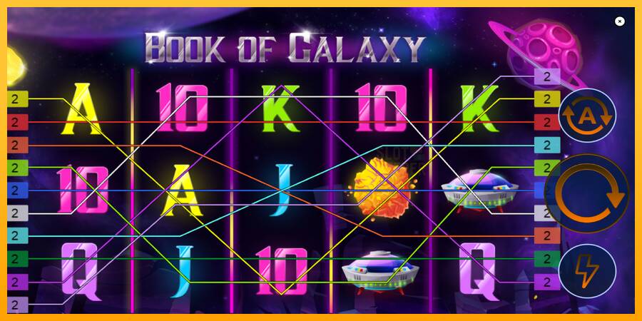 Book of Galaxy machine à sous pour de largent, image 2