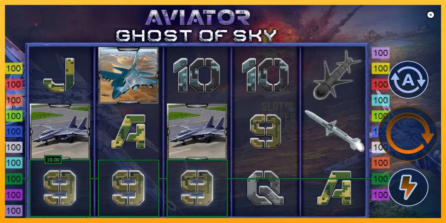 Aviator: Ghost of Sky machine à sous pour de largent, image 3