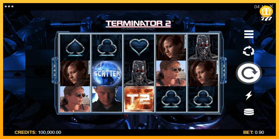 Terminator 2 machine à sous pour de largent, image 1