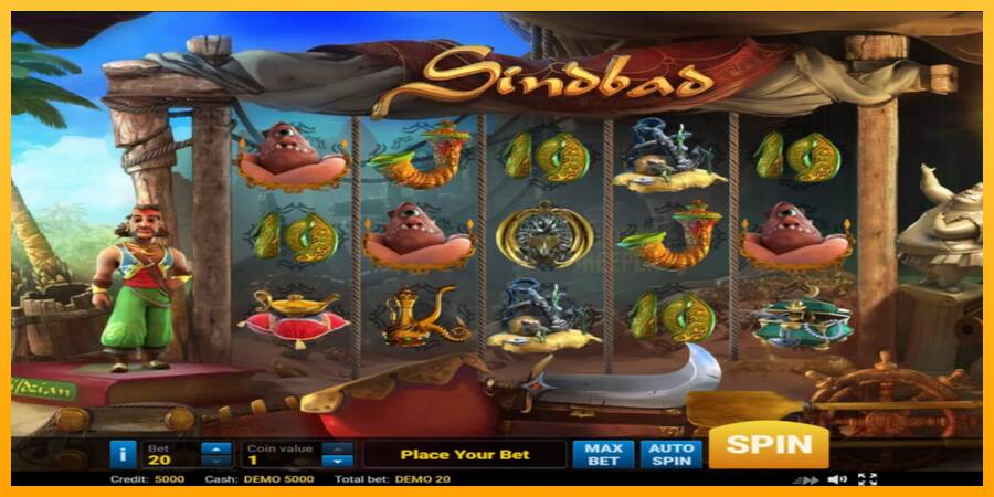 Sindbad machine à sous pour de largent, image 1