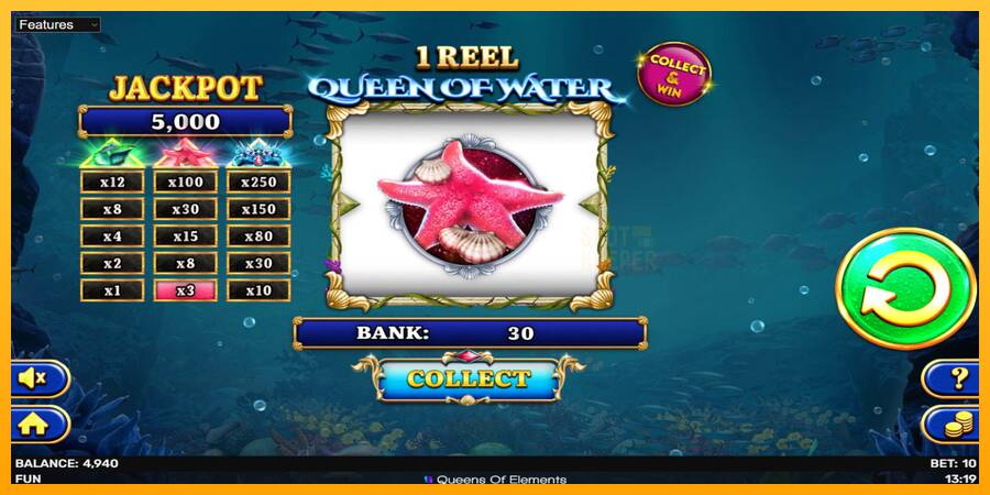 1 Reel Queen of Water machine à sous pour de largent, image 3